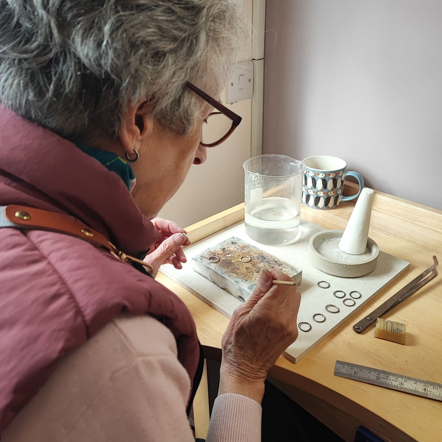Silver Chain Bracelet Jewellery Making Workshop