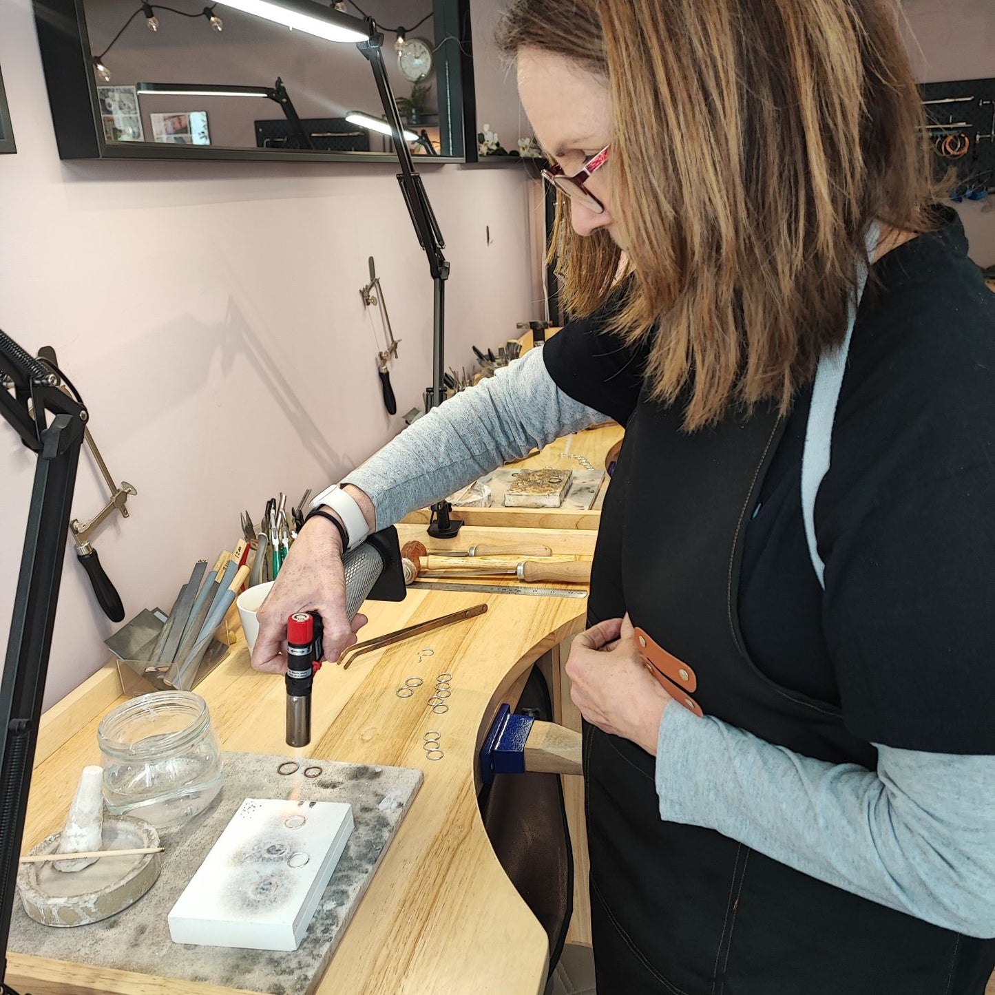 Silver Chain Bracelet Jewellery Making Workshop