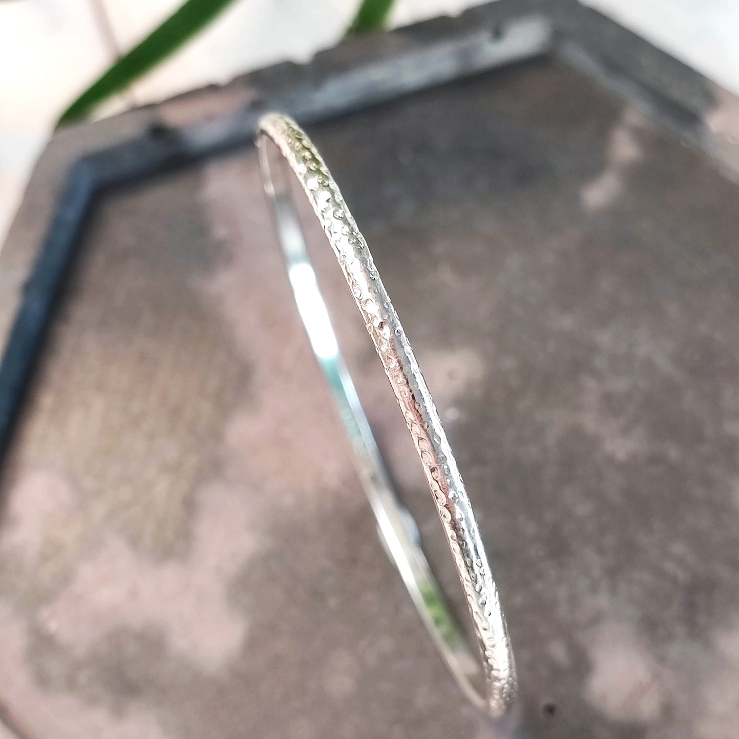 Sterling silver bangles