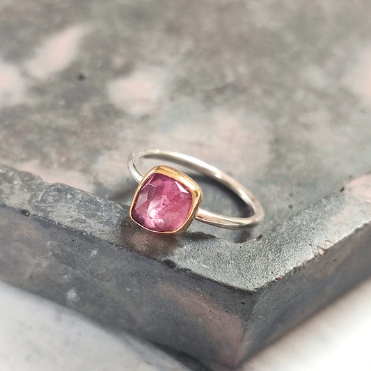 'Juicy' Tourmaline Rings