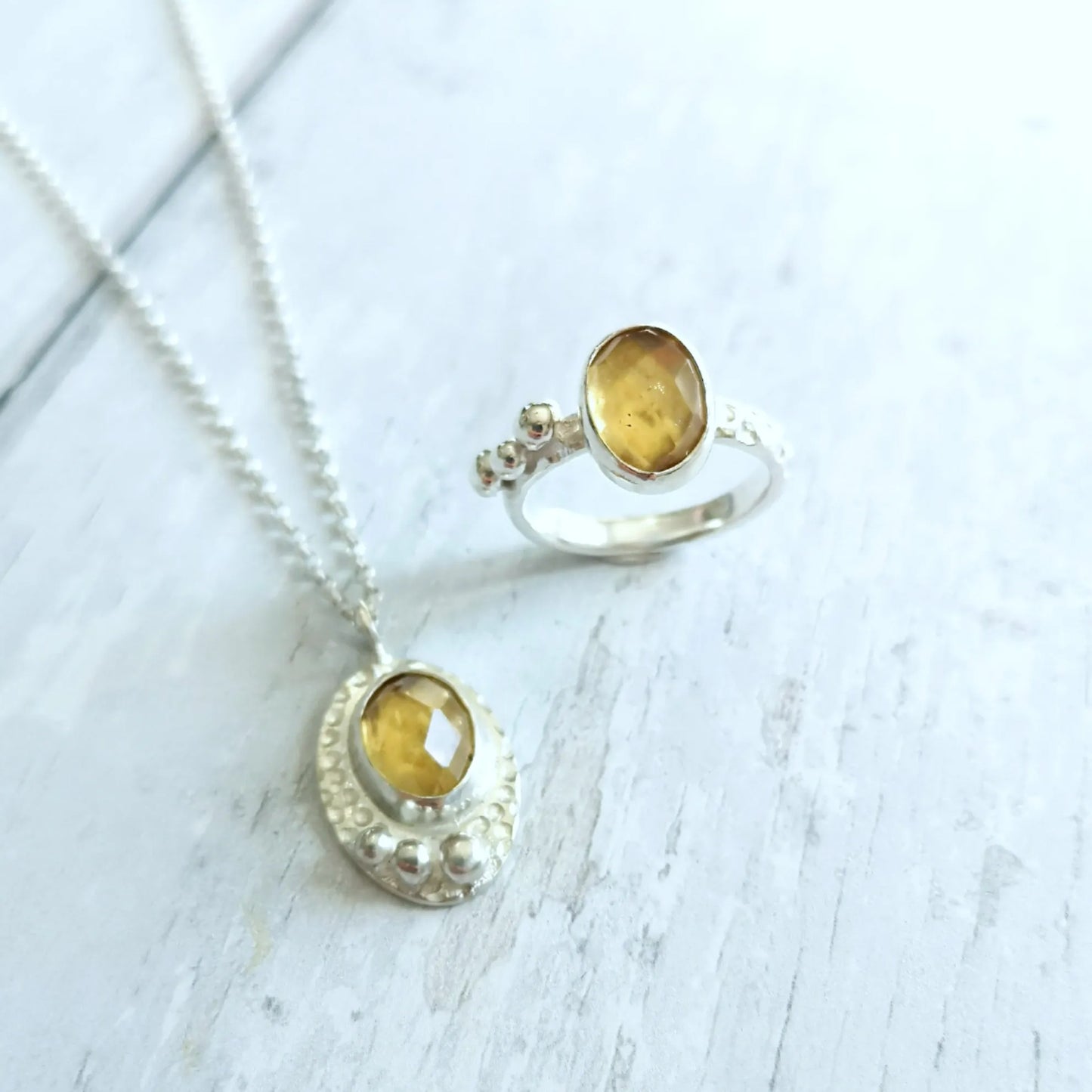 Citrine ‘Lunar’ Necklace