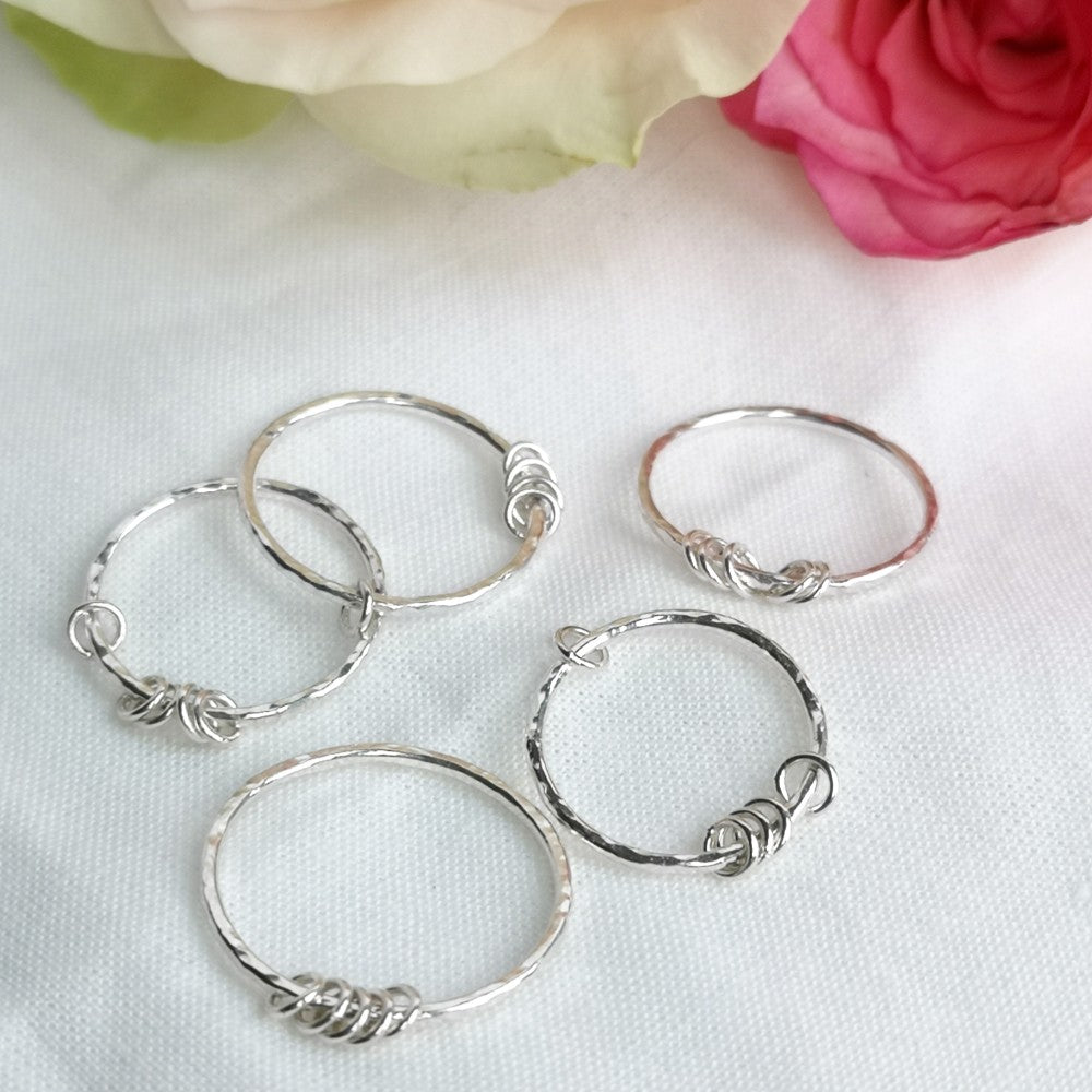 Ebb and Flow Halo Ring