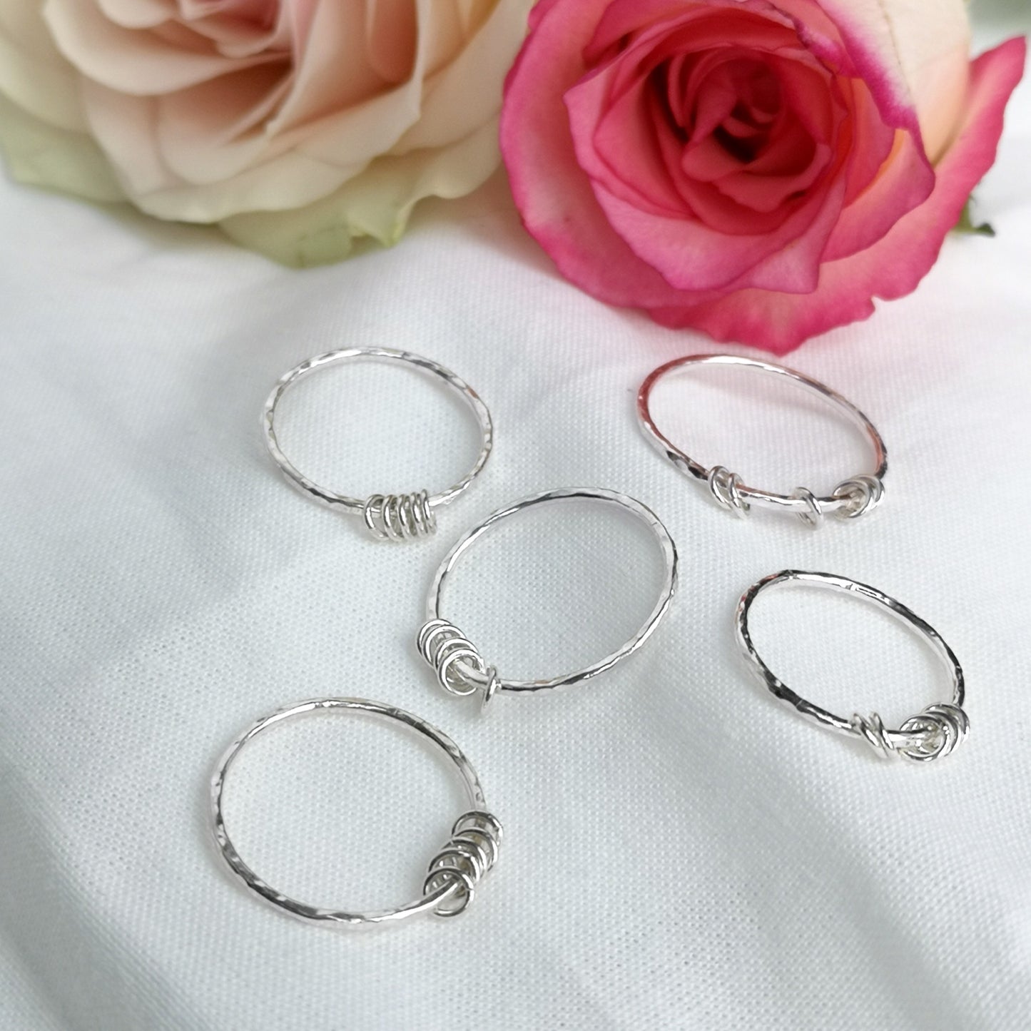 Ebb and Flow Halo Ring