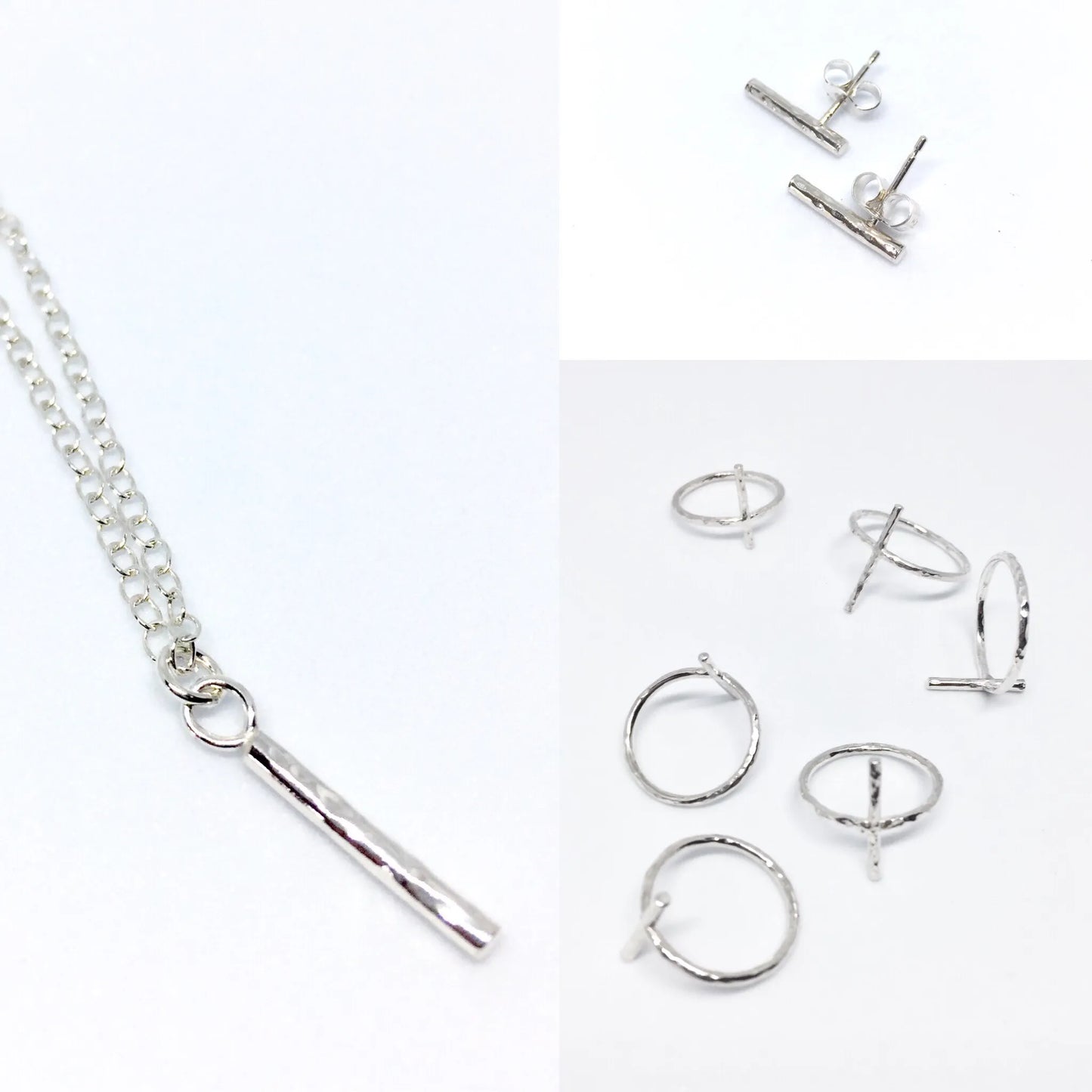Hammered Linear Studs