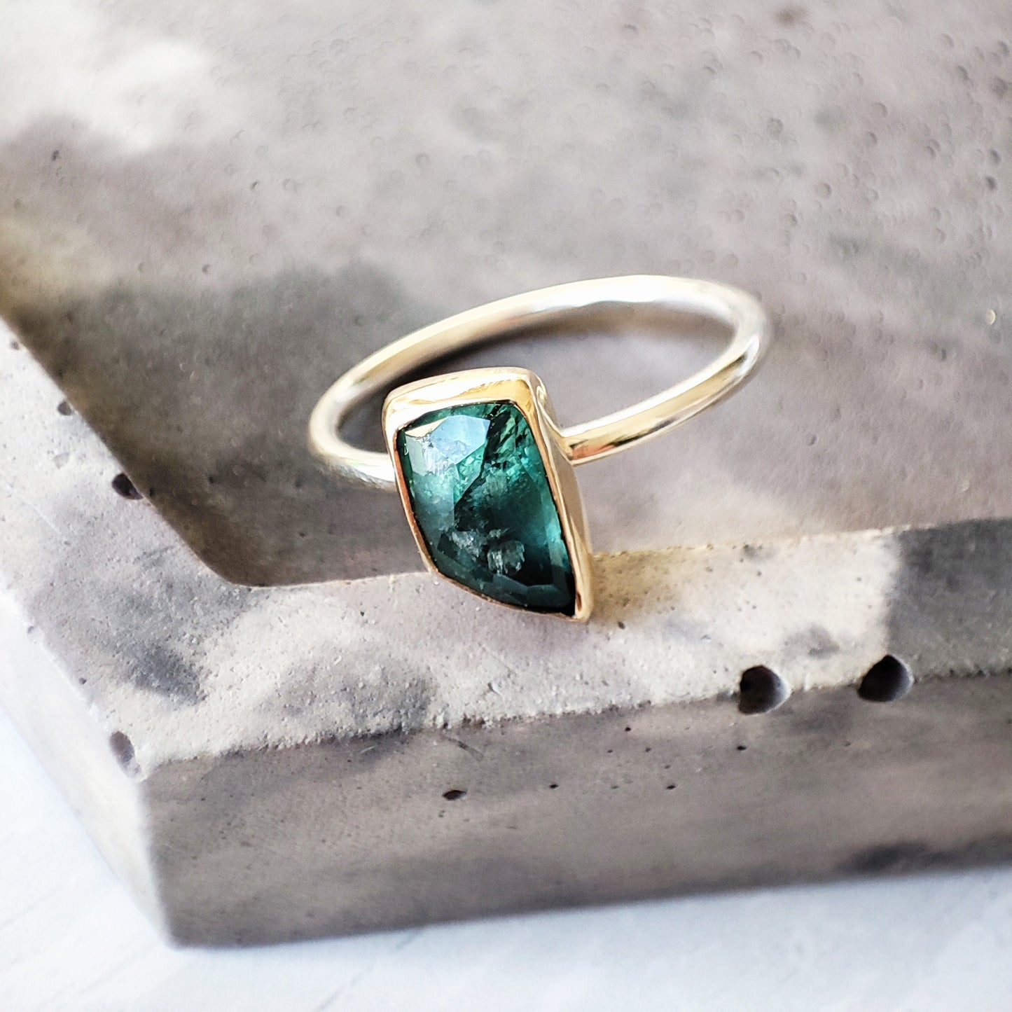 'Juicy' Tourmaline Rings
