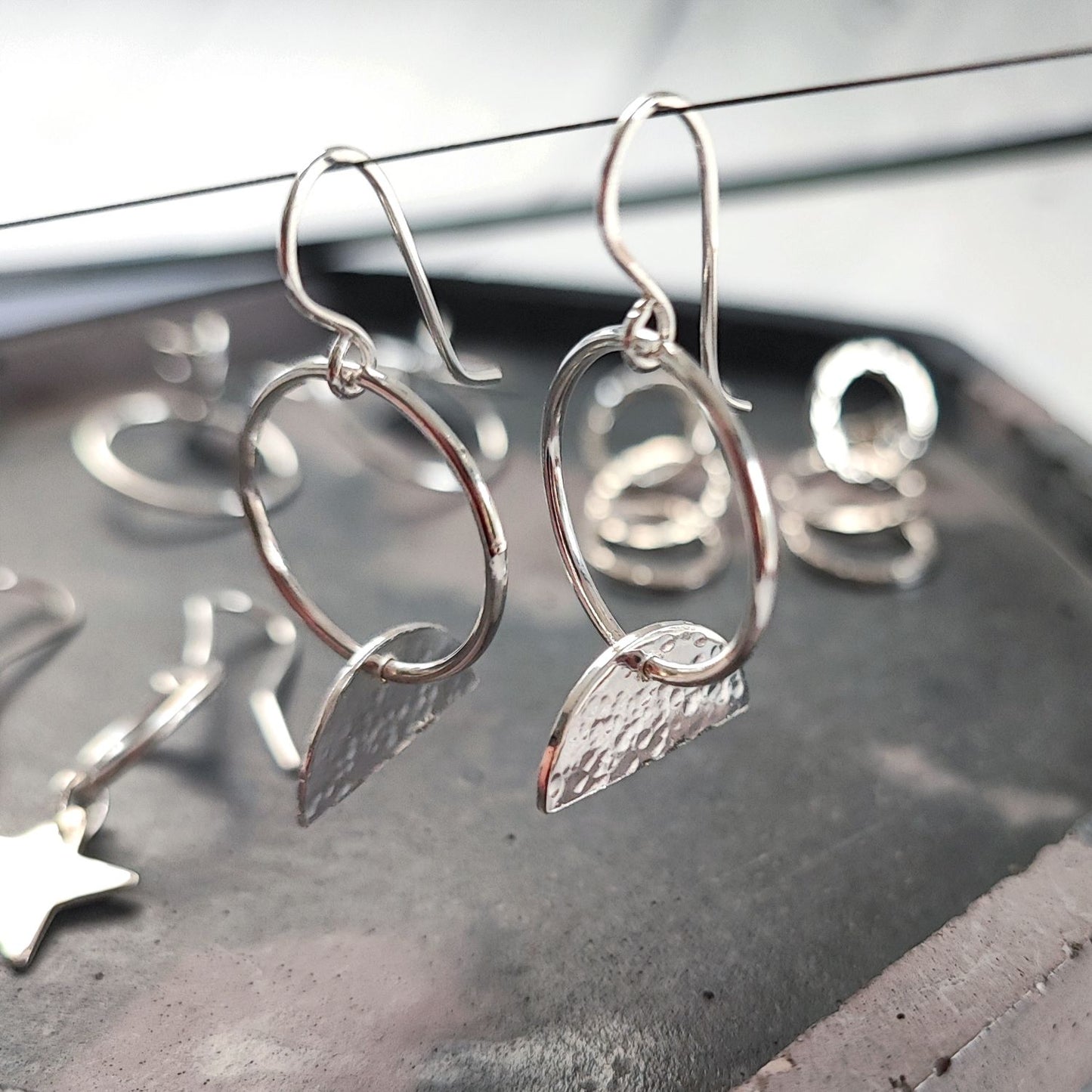 Silver Earrings Jewellery Making Workshop