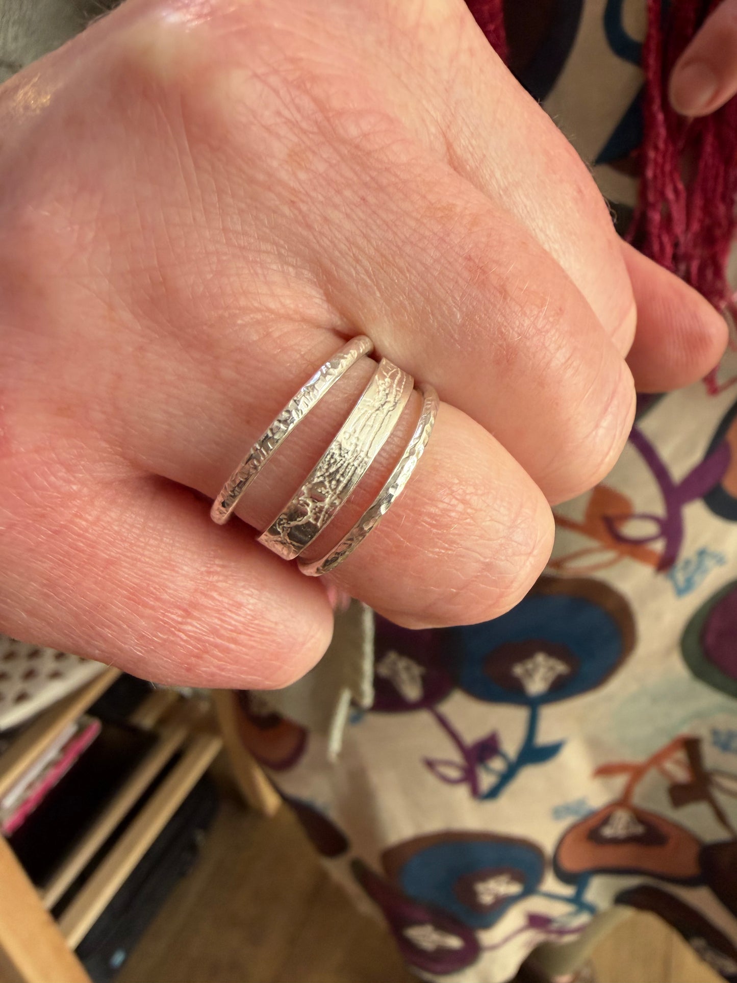 Silver Stacking Rings Jewellery Making Workshop