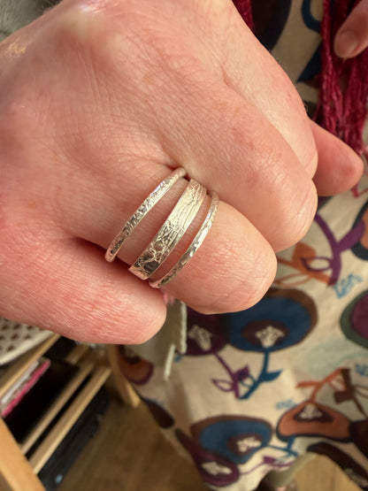 Silver Stacking Rings Jewellery Making Workshop
