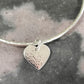 Sterling silver charm bangles