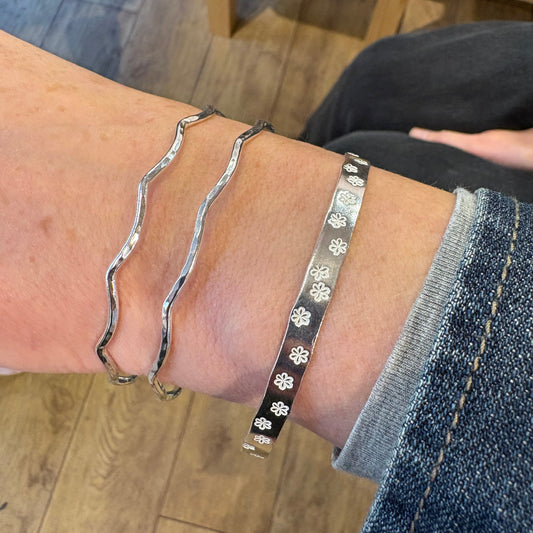 Silver Stacking Bangles Jewellery Making Workshop