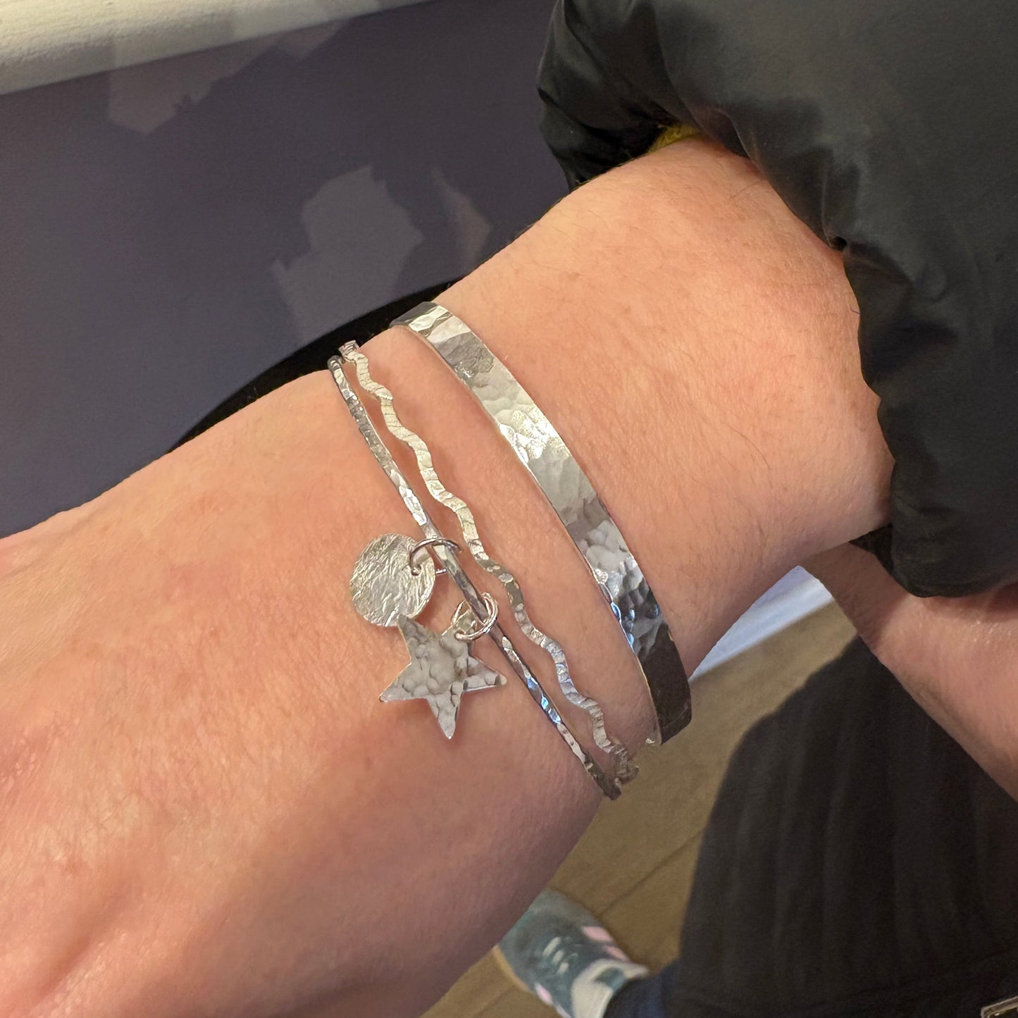 Silver Stacking Bangles Jewellery Making Workshop