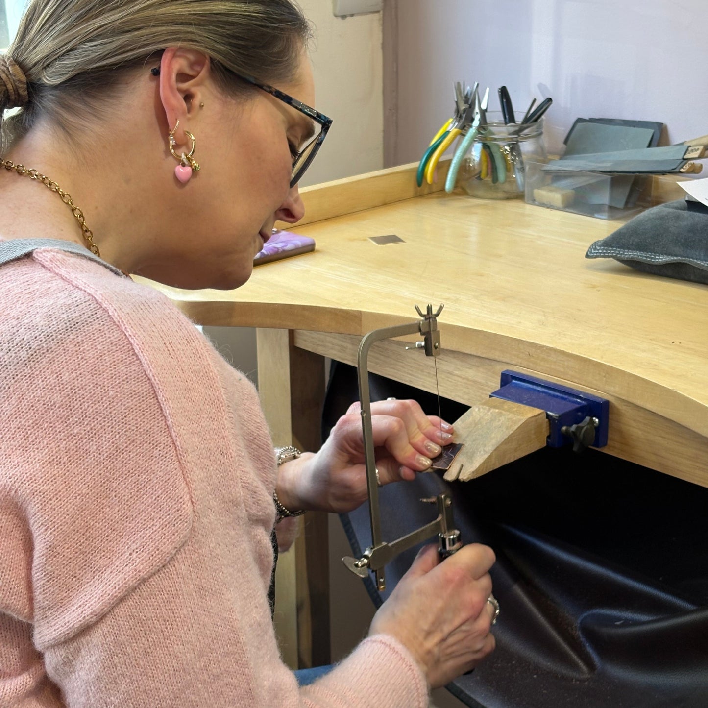 Silver Pierced Pendant Jewellery Making Workshop
