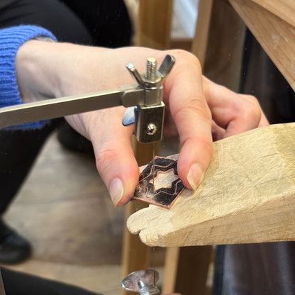 Silver Pierced Pendant Jewellery Making Workshop