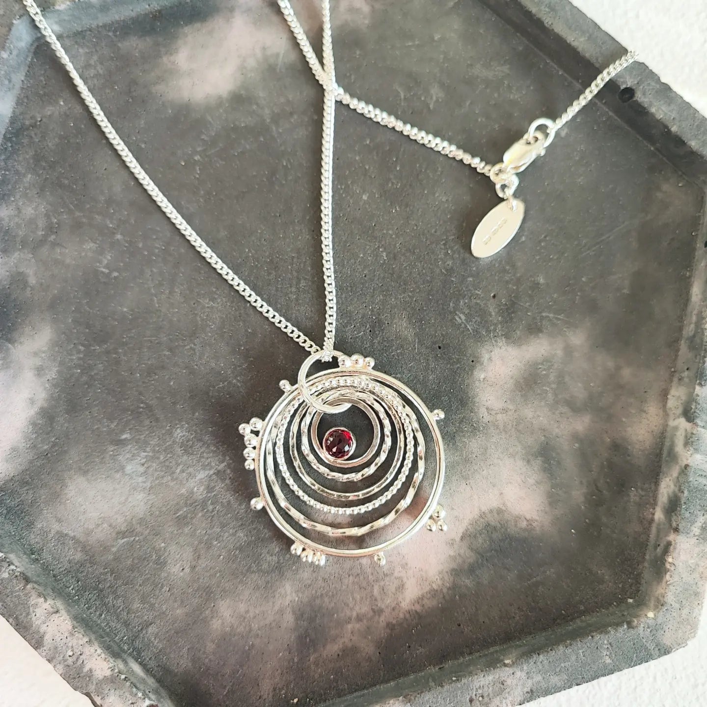 60 Rings for 60 years Pendant