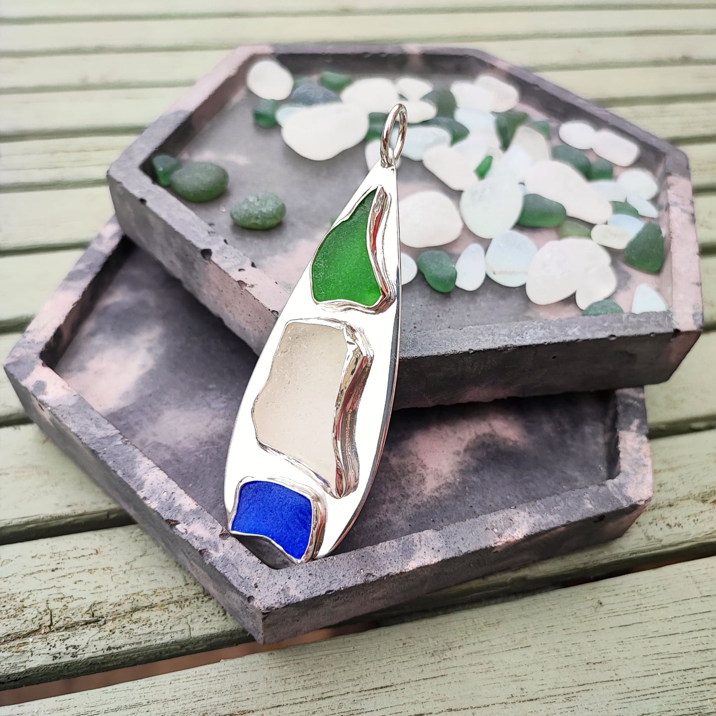 Sentimental Seaglass Pendant