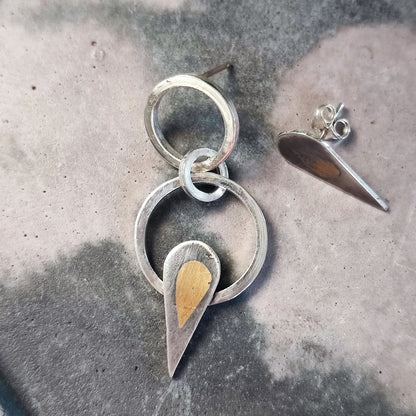 Keum-Boo Asymmetric Earrings