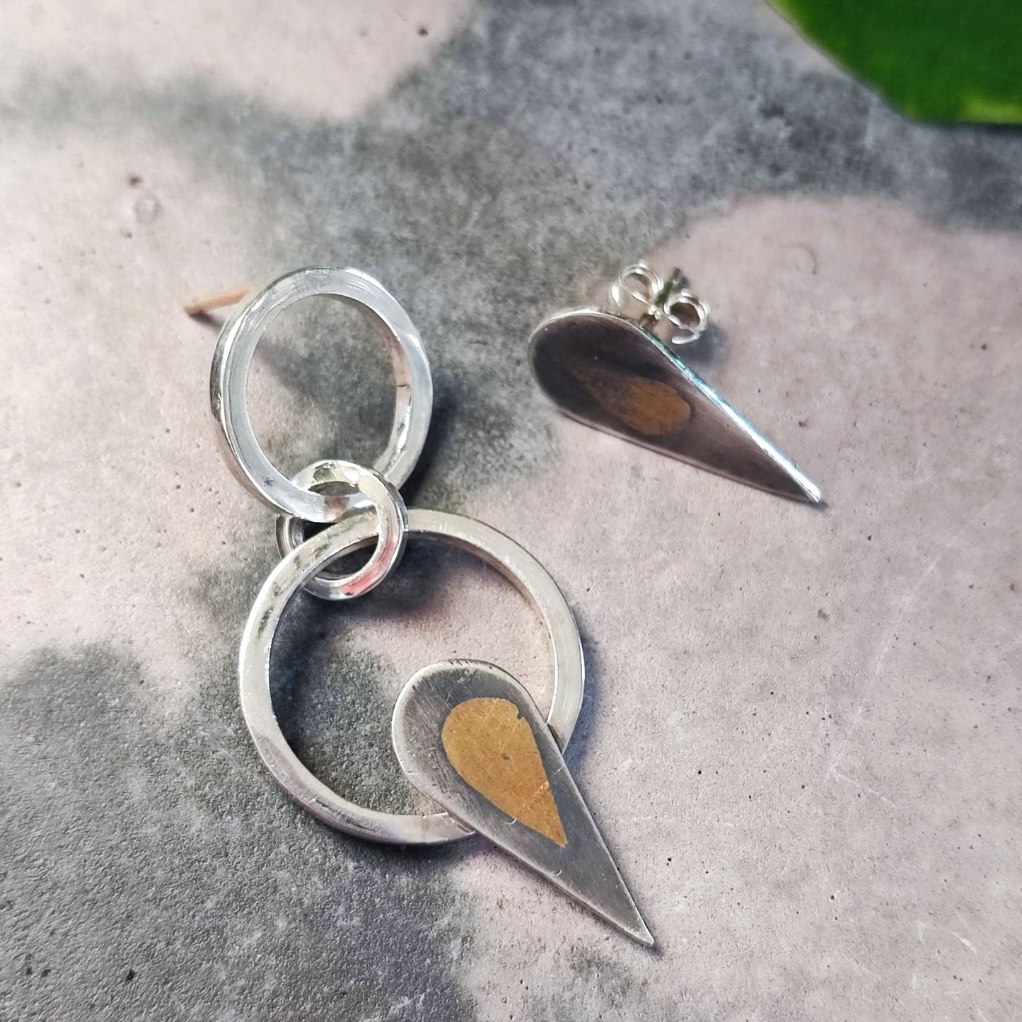 Keum-Boo Asymmetric Earrings