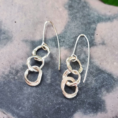 Molten Drop Hook Earrings