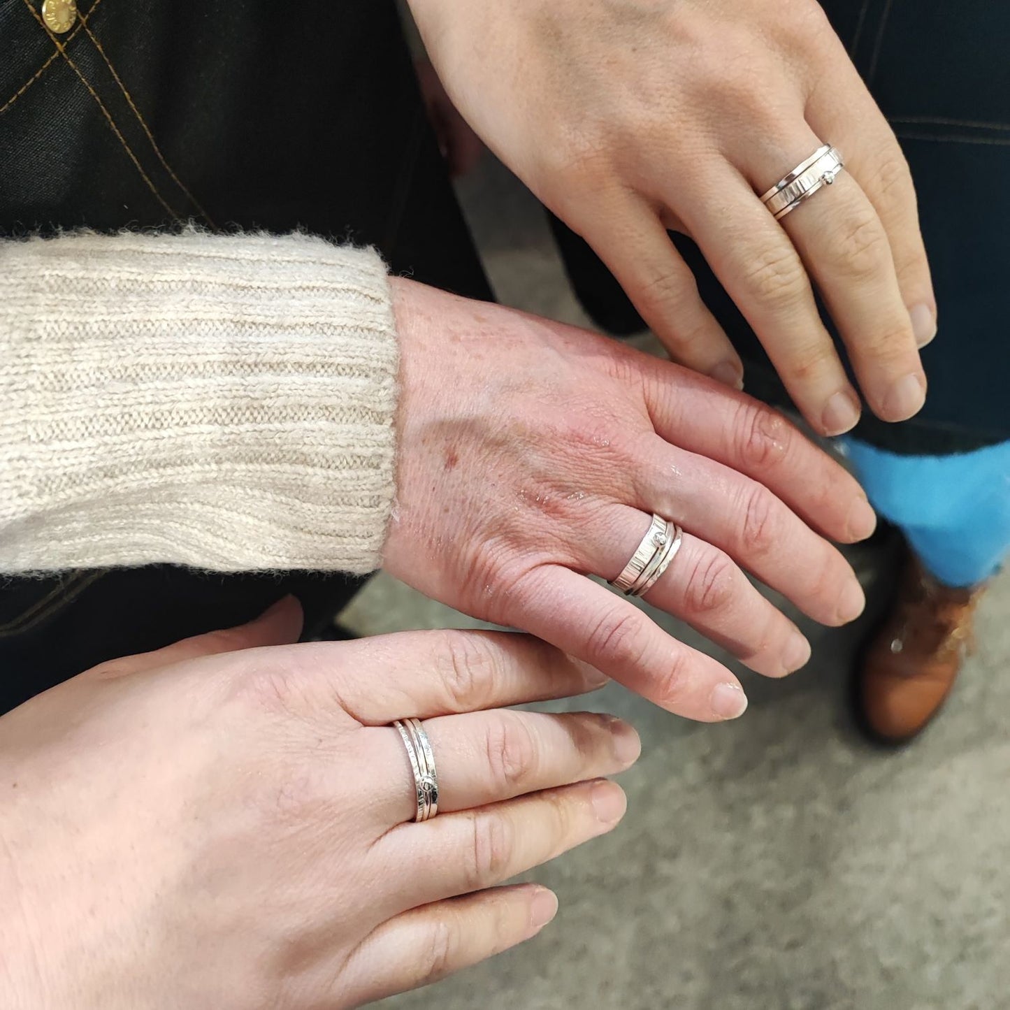 Silver Stacking Rings Jewellery Making Workshop