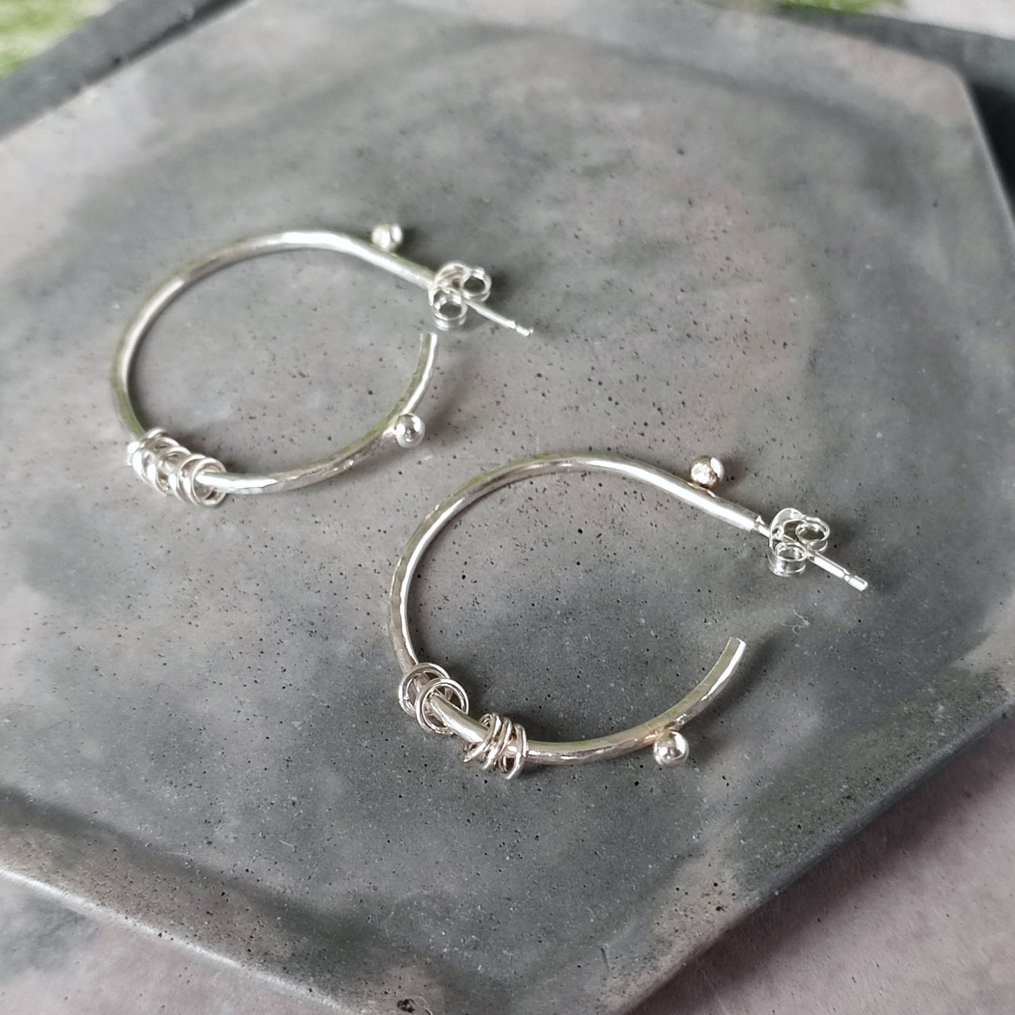 Ebb and Flow Small Hoops